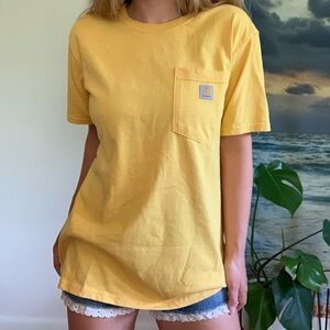 Yellow Carhartt T-Shirt